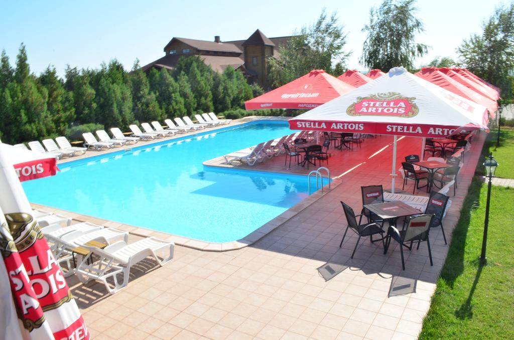 Panska Hata Hotel Nyzhnya Khortytsya Exterior foto