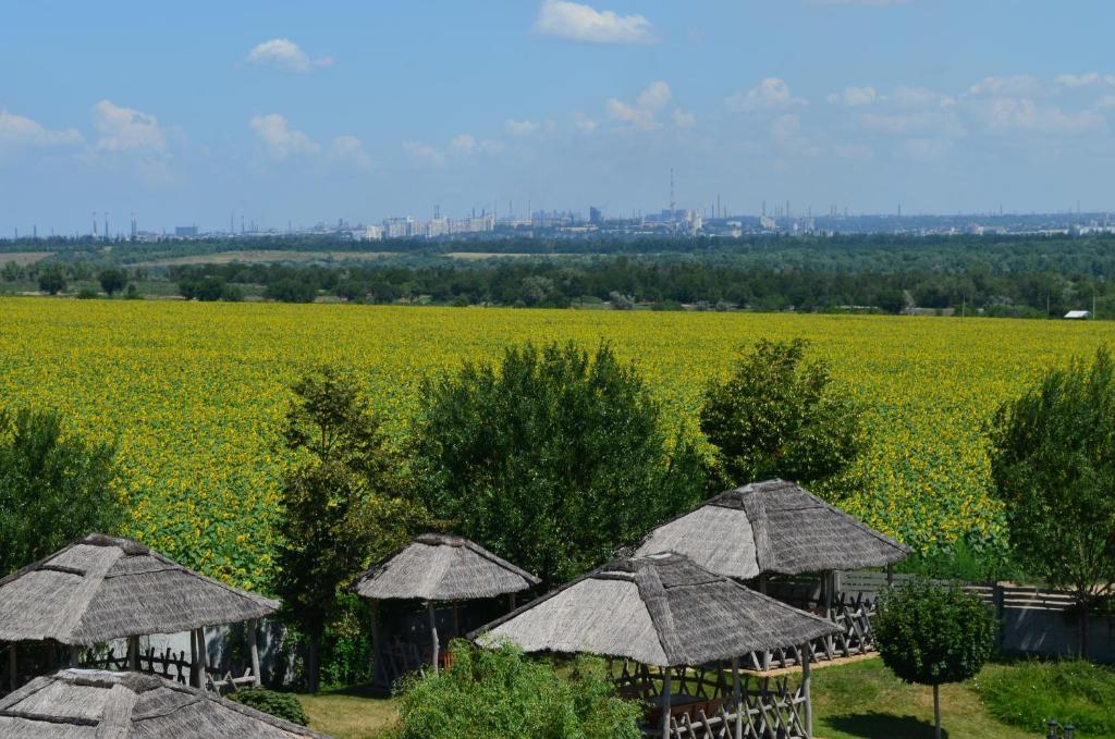 Panska Hata Hotel Nyzhnya Khortytsya Exterior foto
