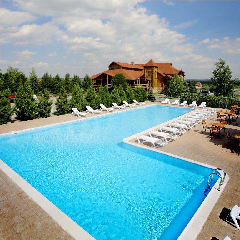Panska Hata Hotel Nyzhnya Khortytsya Exterior foto